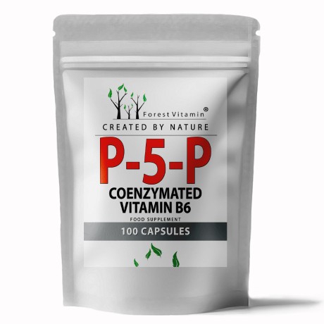 Przejdź do produktu Forest Vitamin® P5P Koenzymatyczna Witamina B6 - 100 Kapsułek