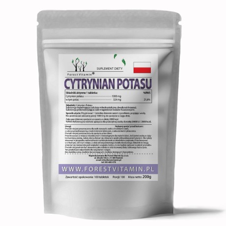 Przejdź do produktu Forest Vitamin® Cytrynian Potasu - 100 Tabletek