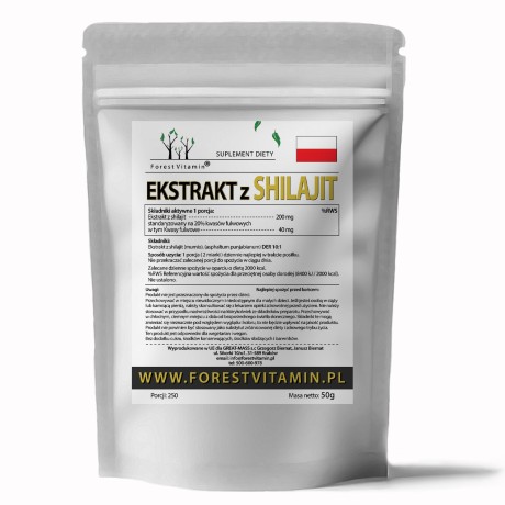 Przejdź do produktu Forest Vitamin® MUMIO Ekstrakt z Shilajit - 50 gramów w Proszku
