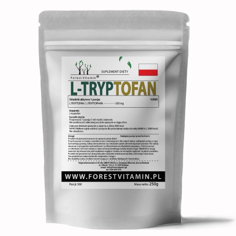 Przejdź do produktu Forest Vitamin® L-Tryptofan - 250 gramów w Proszku