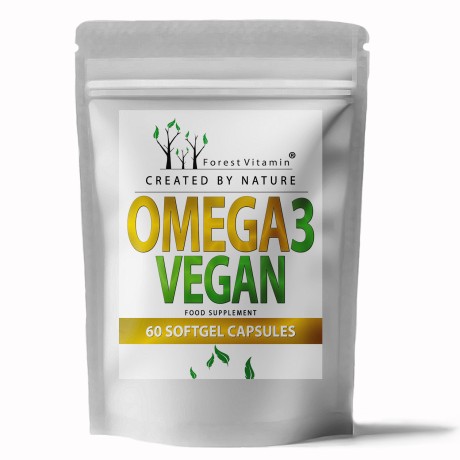 Przejdź do produktu Forest Vitamin® Omega 3 Vegan - 60 Kapsułek SoftGel