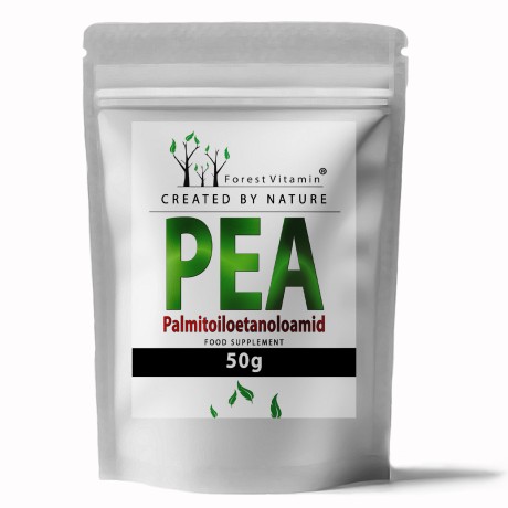 Przejdź do produktu Forest Vitamin® PEA Palmitoiloetanolamid – 50 gram w Proszku