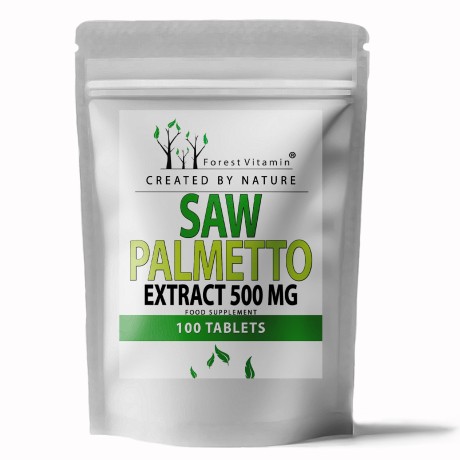Przejdź do produktu Forest Vitamin® Saw Palmetto Ekstrakt 500 mg - 100 Tabletek