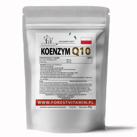 Przejdź do produktu Forest Vitamin® Koenzym Q10 200 mg - 60 Kapsułek