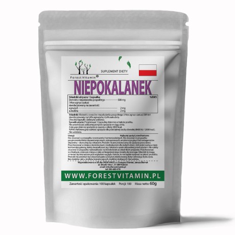 Przejdź do produktu Forest Vitamin® Niepokalanek Ekstrakt 500 mg - 100 Kapsułek