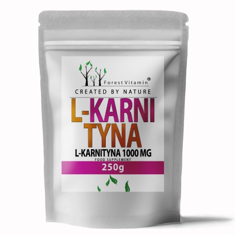 Przejdź do produktu Forest Vitamin® L-Karnityna 1000 mg - 250 gramów w Proszku