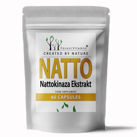 Przejdź do produktu Forest Vitamin® Nattokinaza 200 mg - 60 Kapsułek