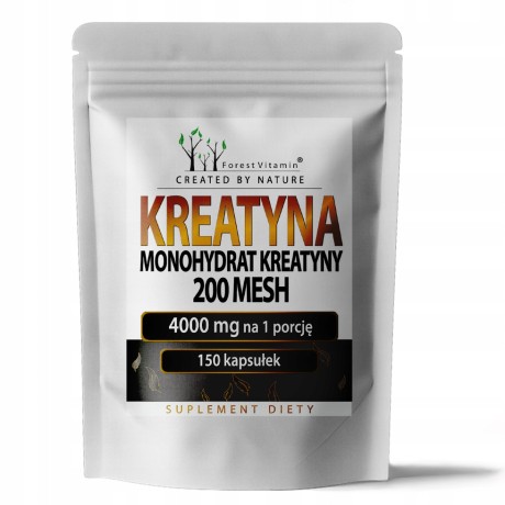 Przejdź do produktu Forest Vitamin - Monohydrat Kreatynty 150 kapsułek 