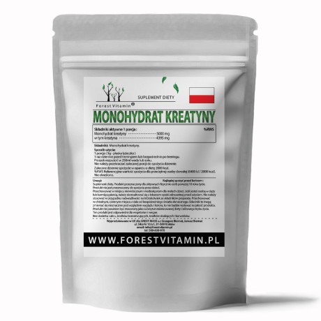 Przejdź do produktu Forest Vitamin - Monohydrat Kreatyny 500g  2+1