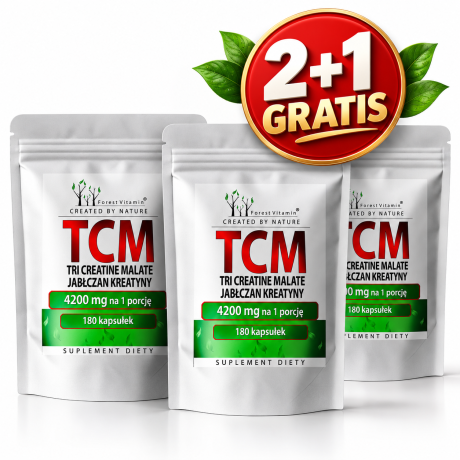 Przejdź do produktu  Forest Vitamin - TCM 180 kapsułek 2+1 GRATIS